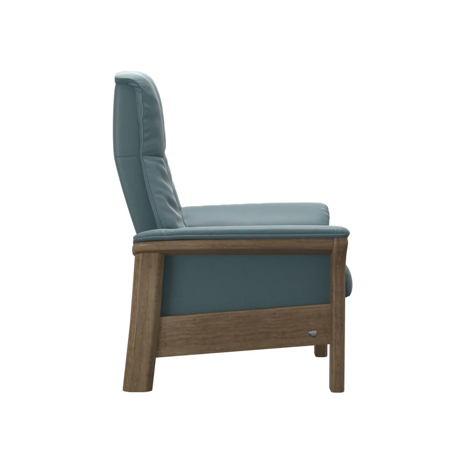 Stressless Windsor Armchair, Blue Leather | Barker & Stonehouse 3