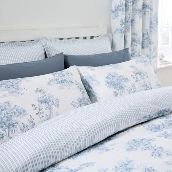 Toile Scene 100% Cotton Oxford Pillowcase 5