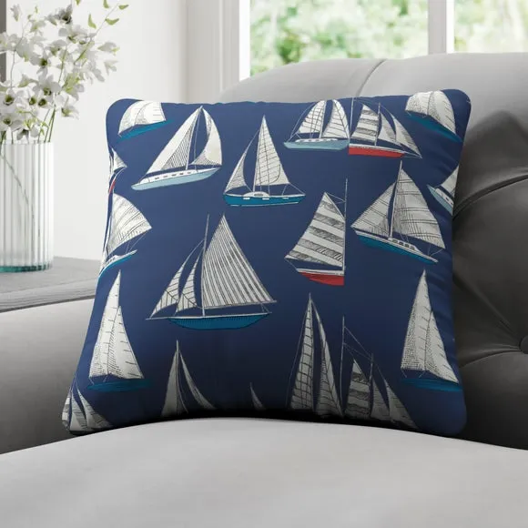 Coastal Ocean Yacht Made to Order Cushion Cover 1