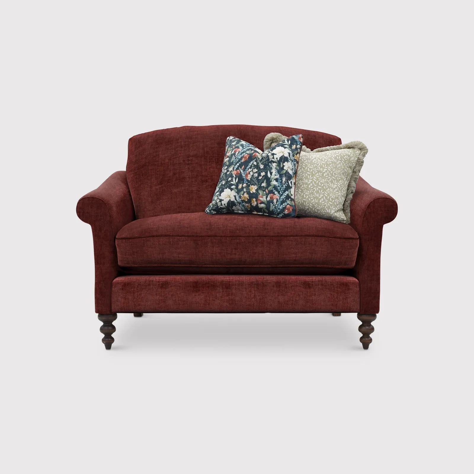 English Heritage Clover 26 Cuddler With Pre Set Scatters, Red Fabric | Barker & Stonehouse 1