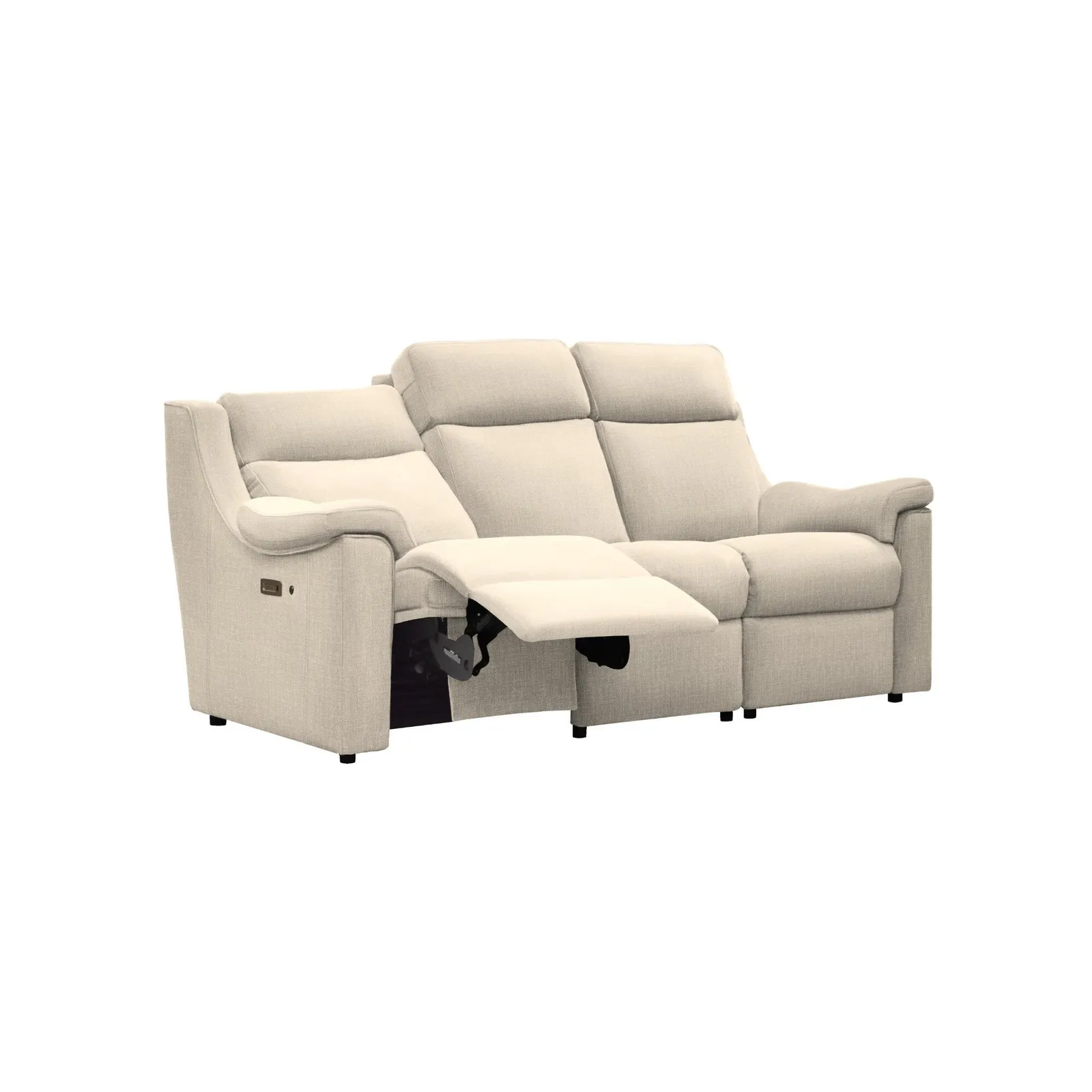 Parker Knoll Arizona 3 Seater Double Power Recliner With Usb Recliner Sofa Fabric | Barker & Stonehouse 3