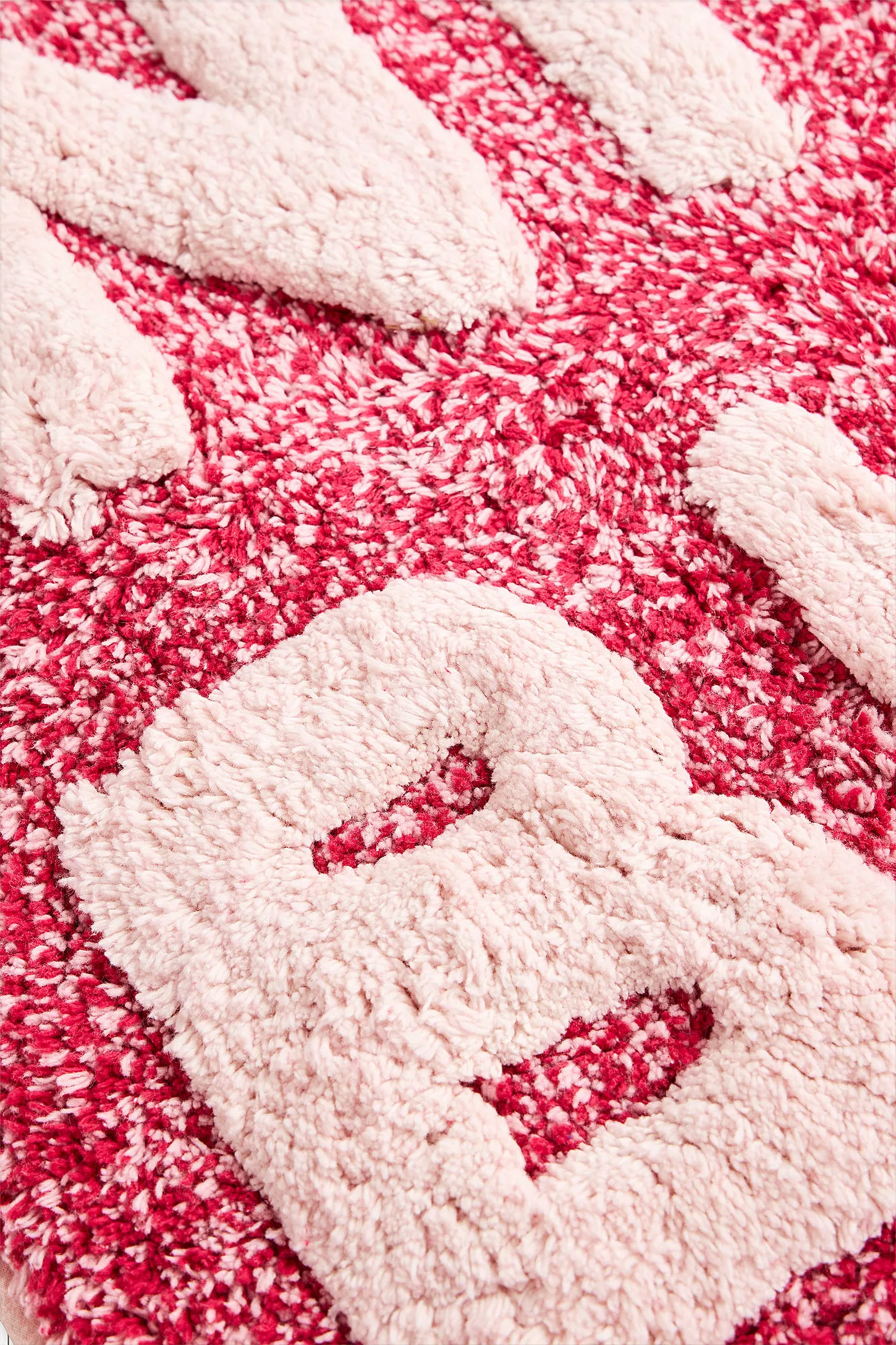 Speckle Pink Nice Butt Bath Mat - Pink 2