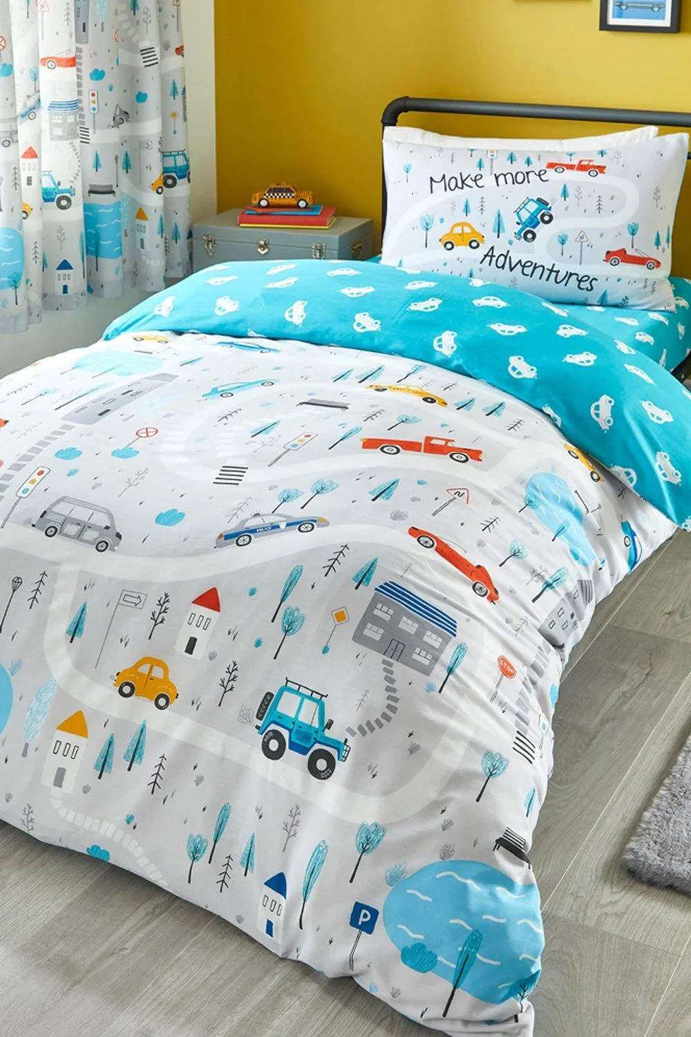 Little Transport Single Duvet Set