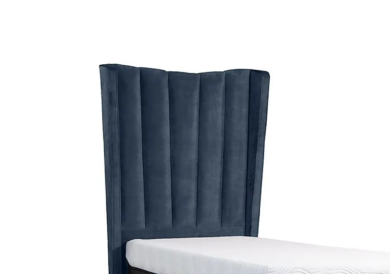Suffolk Orford Floor Standing Headboard - Single - Dark Blue