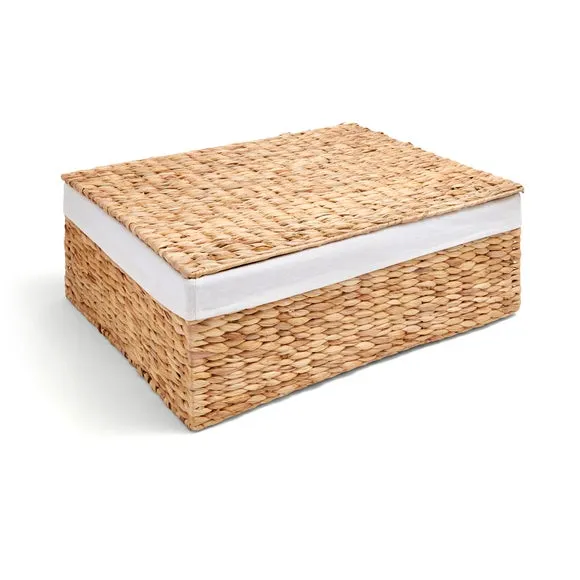 Woven Water Hyacinth Underbed Trunk 3