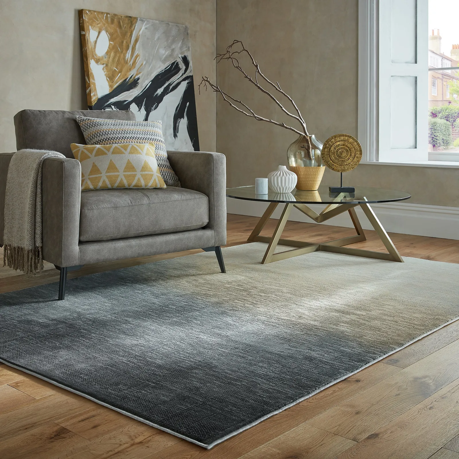 Benita Rug Grey