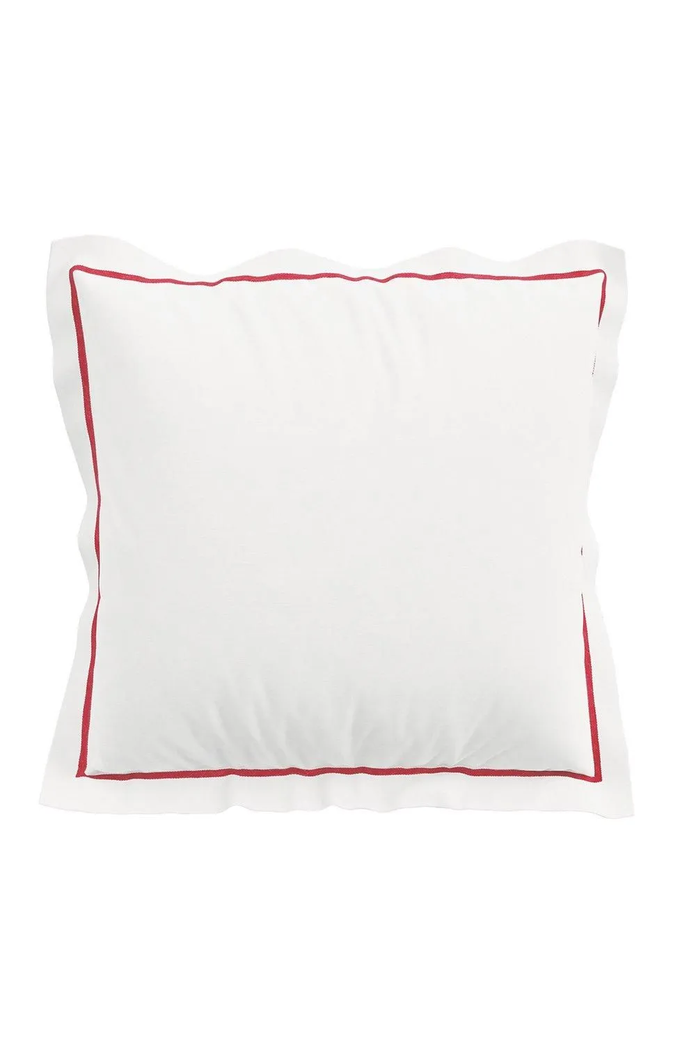 Sanderson 'Rubus' Square Pillow Case Pair in White