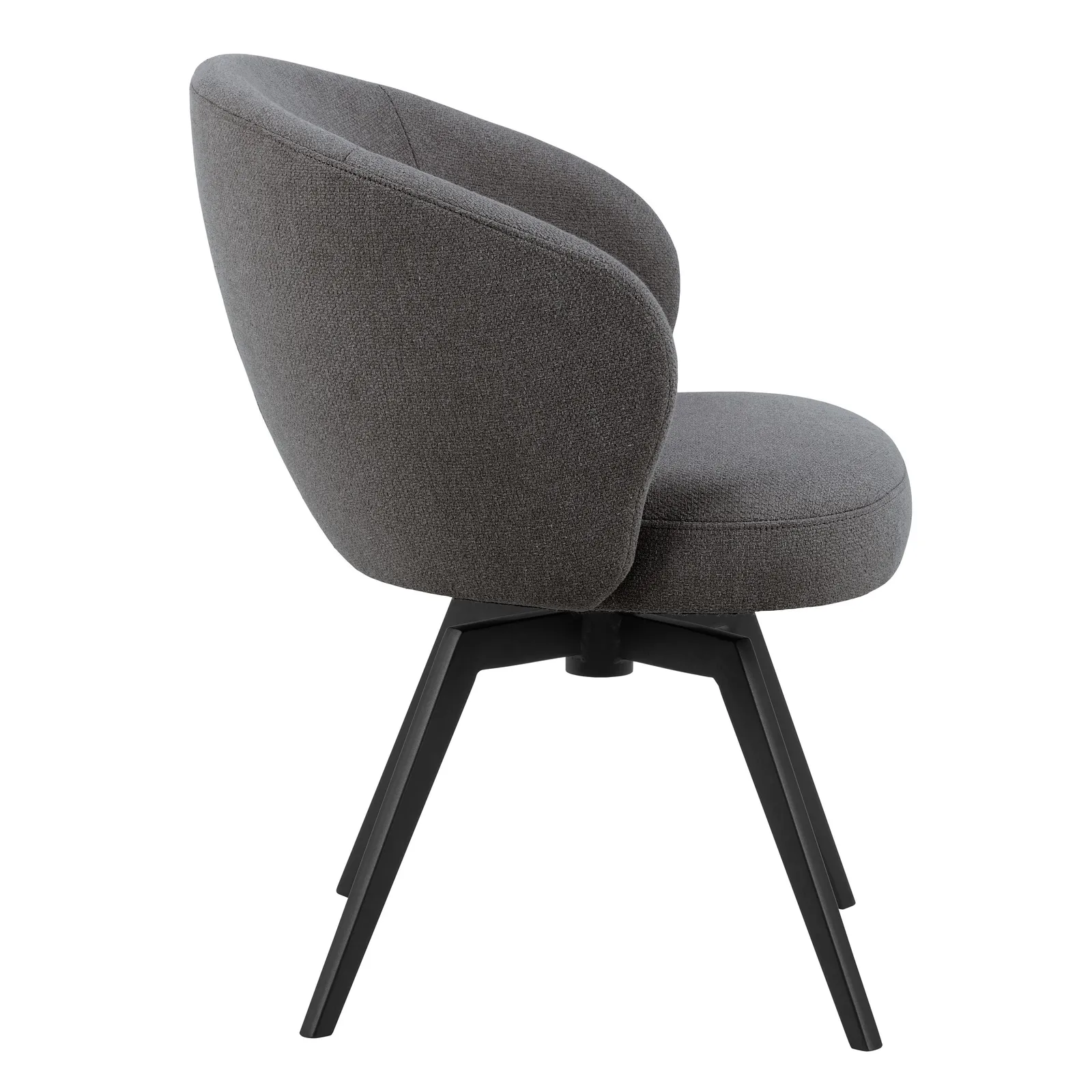 Furniture To Go Darlene Dining Chair with Armrest & Swivel Function in Grey 3