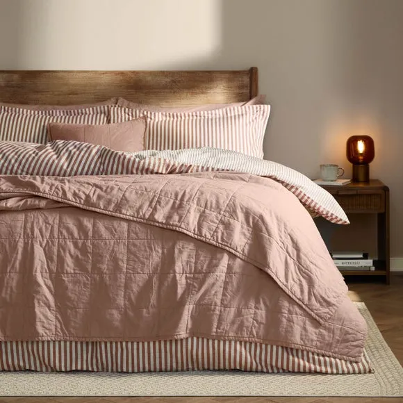 Yard Hebden Washed Cotton Bedspread 1