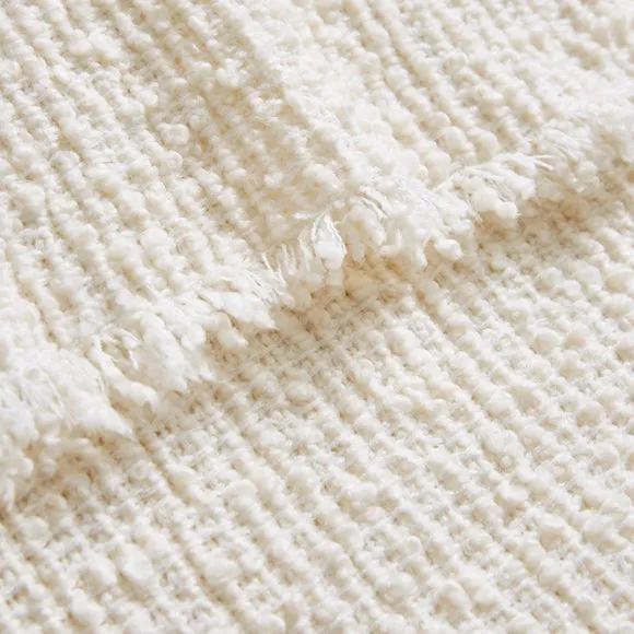 Kibworth Boucle Throw Blanket 235cm x 235cm 2