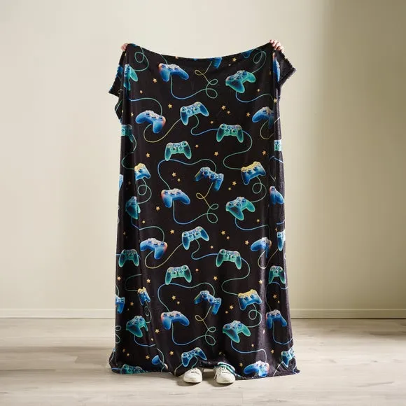 Catherine Lansfield Gamer Throw Blanket 130cm x 170cm 3