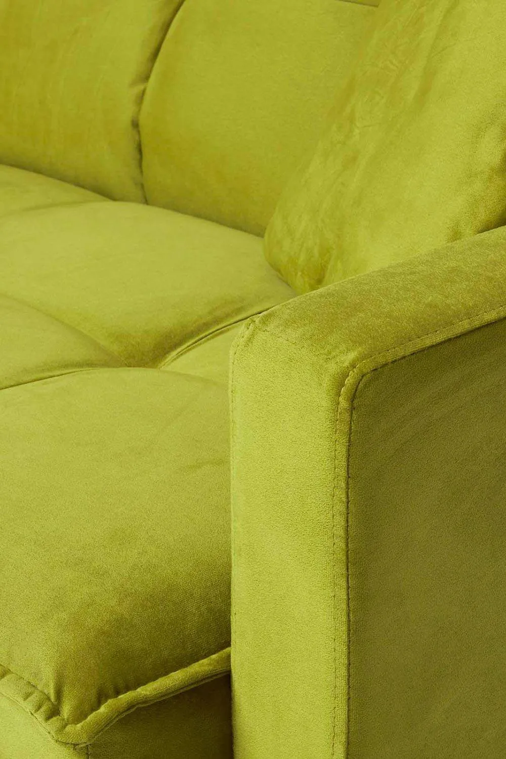 Homescapes Monty Velvet Sofa Bed in Olive 5