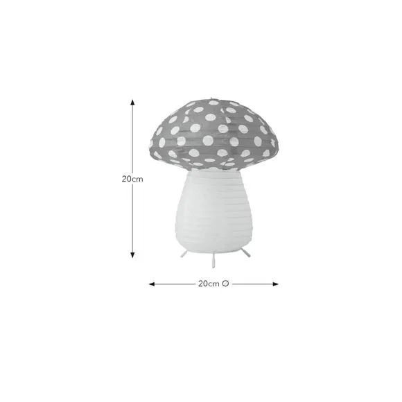Mushroom Paper Table Lamp 6