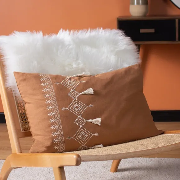 Furn. Pritta Cotton Rectangle Cushion