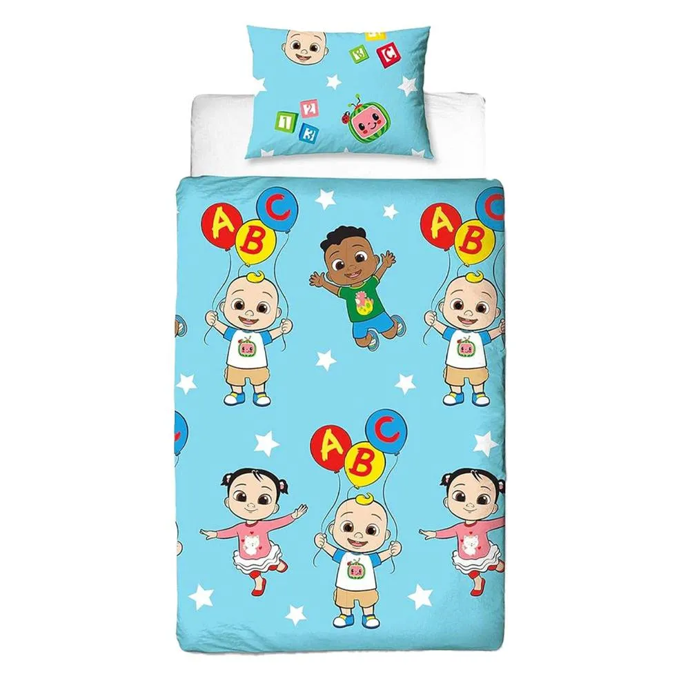 Cocomelon Friends Reversible Duvet Set