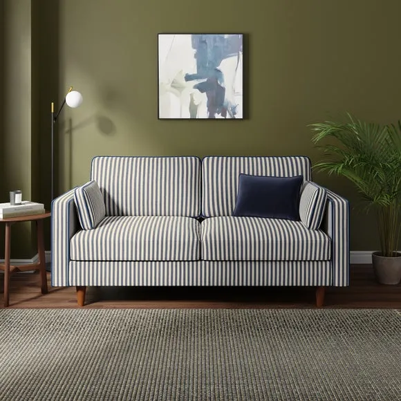 Zoe Linford Stripe 3 Seater Sofa Bed 2