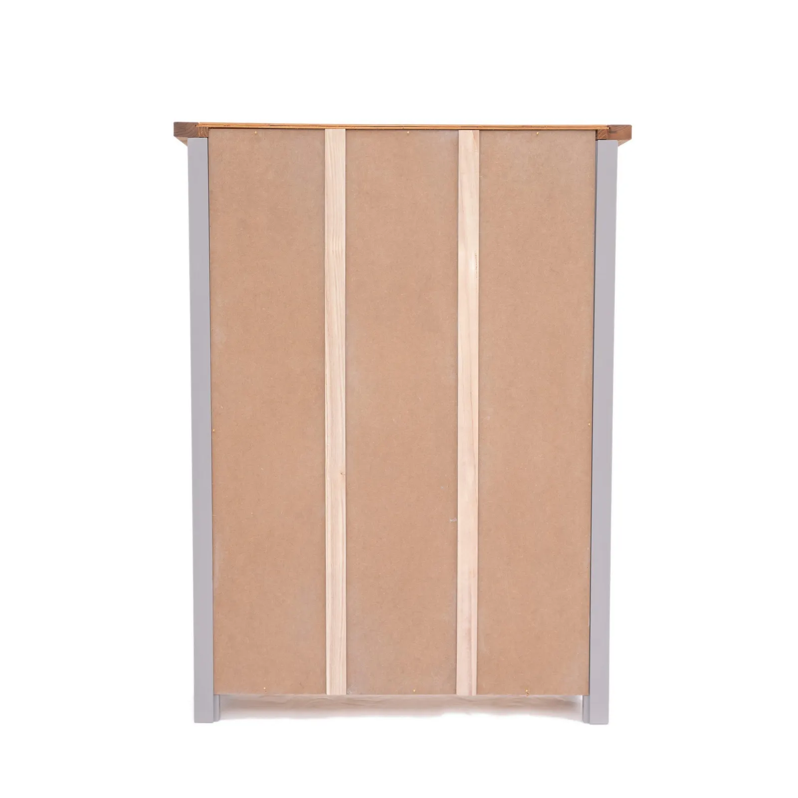 Cabinet Bits Bookcase 120x90x25cm in Grey 6