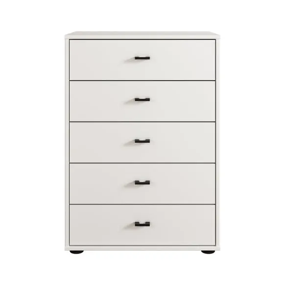 Wiemann Kahla Matt Small 5 Drawer Chest 2
