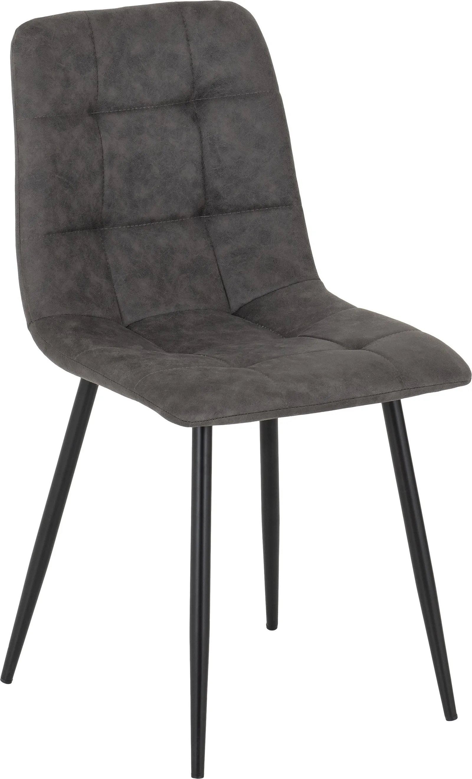 Seconique Fenton Chair (Box of 2) in Dark Grey 3