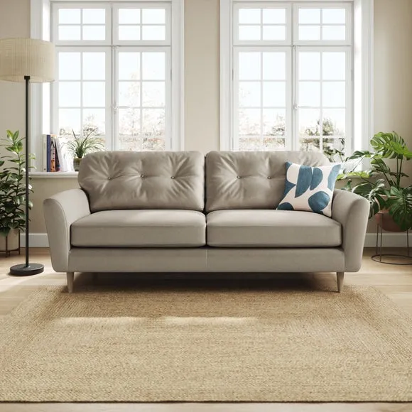 Sven Opulent Velvet 4 Seater Sofa 1