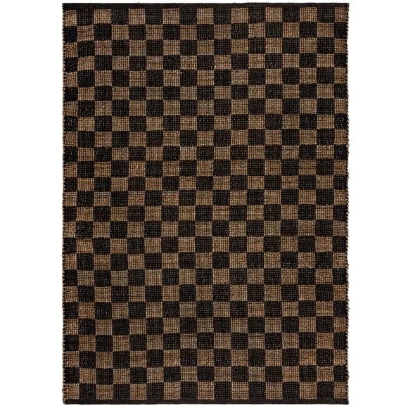 Jute Checkerboard Rug 5