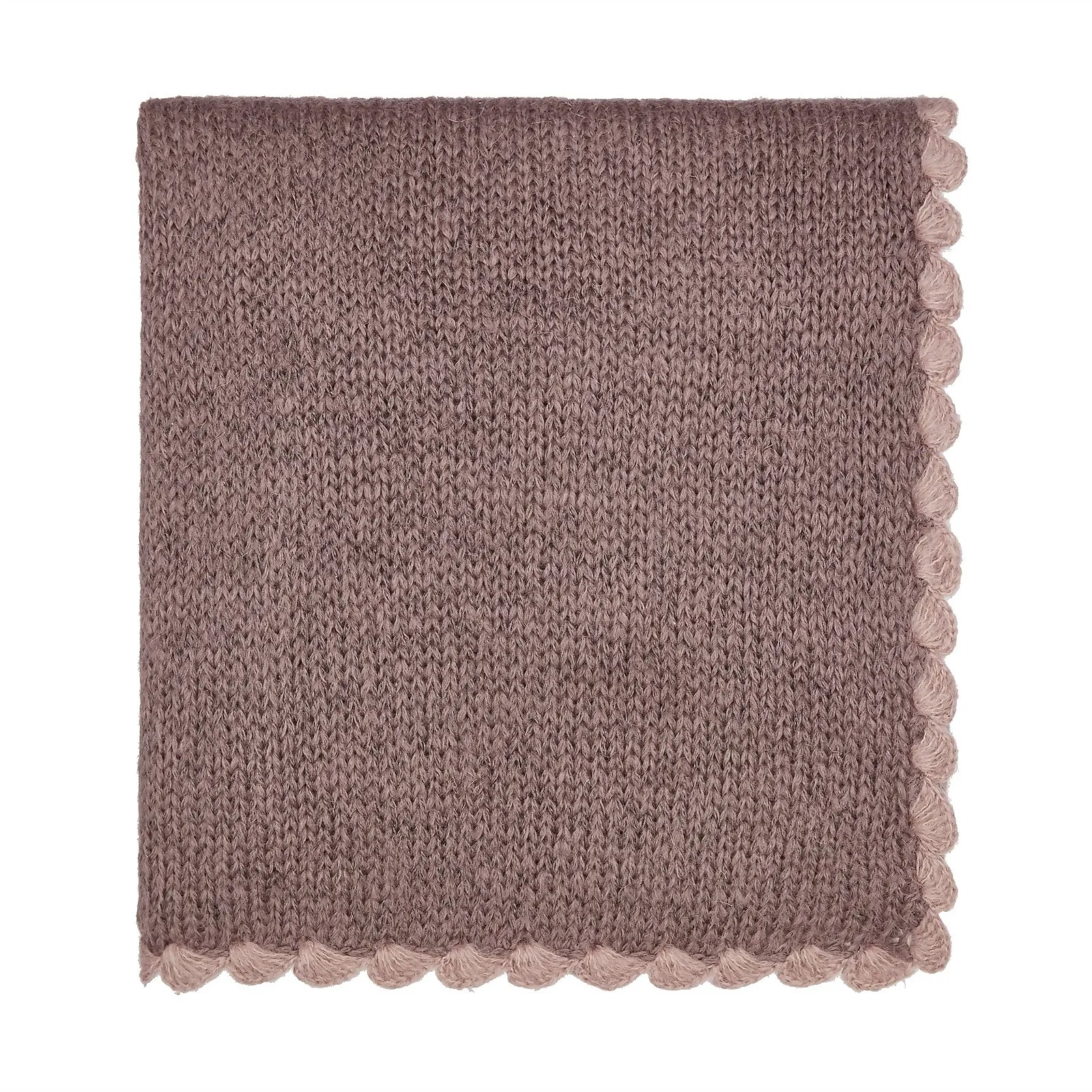Scala Knit Throw 130X170cm Heather