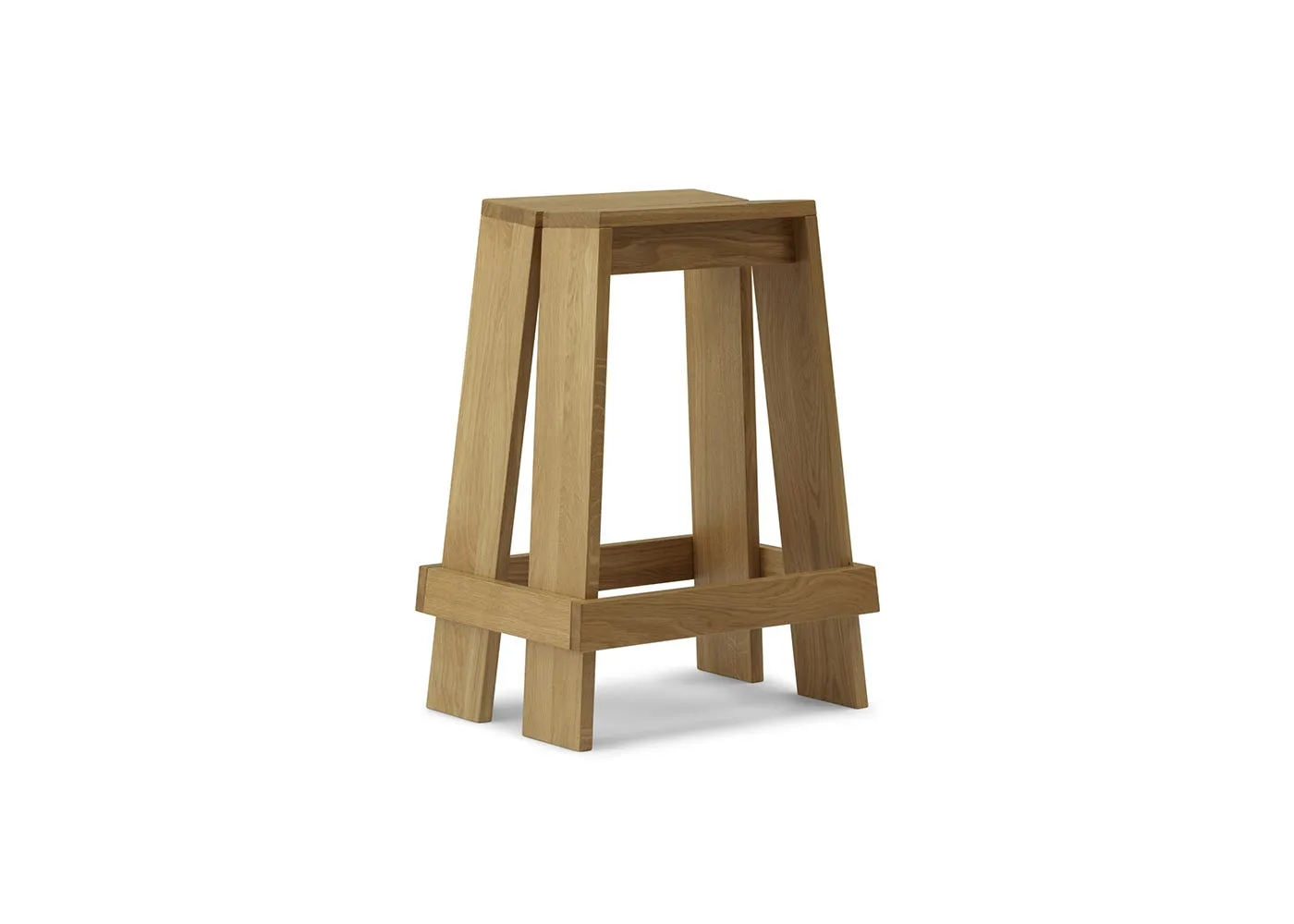 Normann Copenhagen Let Barstool 65cm Oak 1
