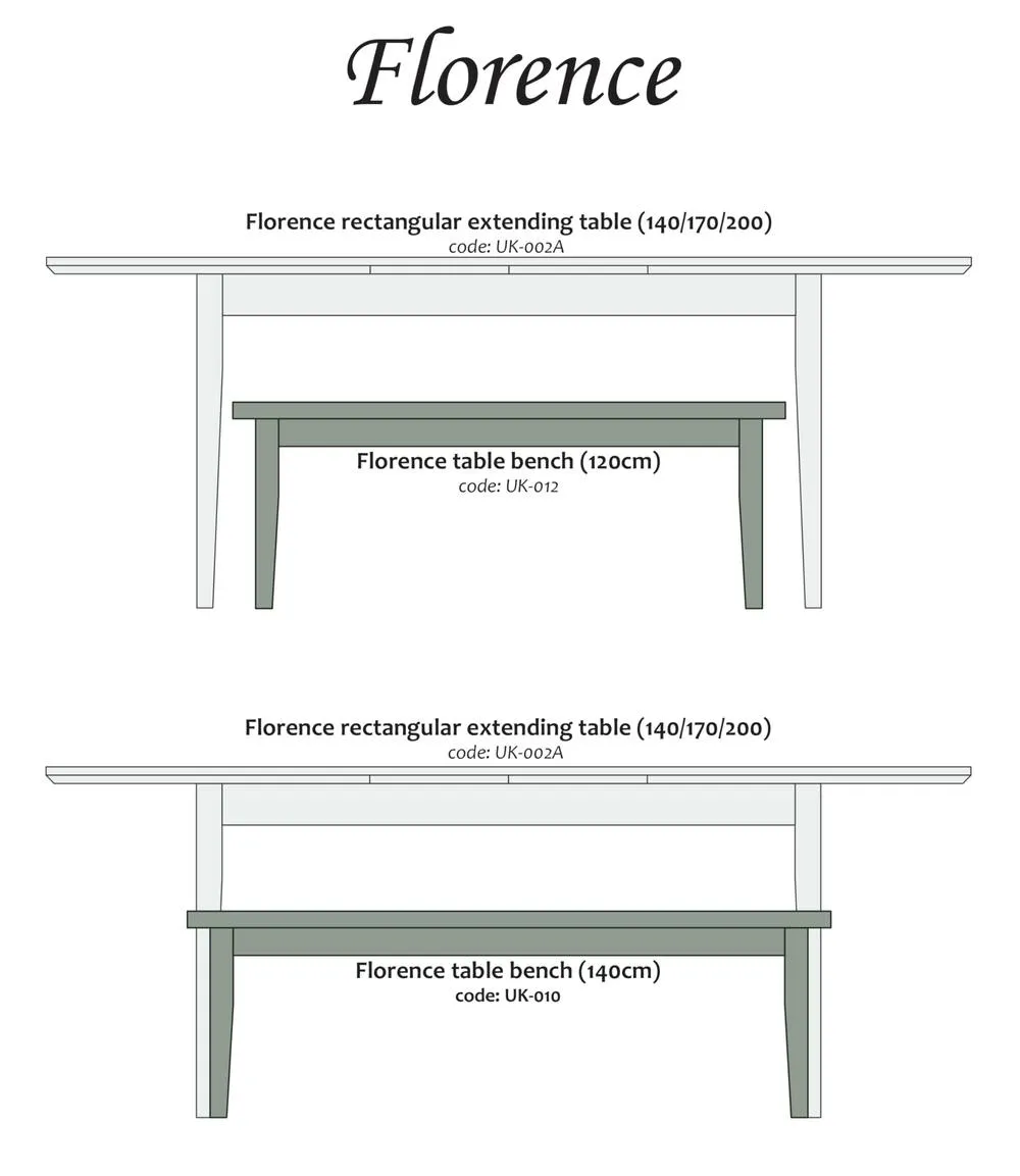 Statement Furniture Florence Solid Acacia Hardwood Dining Bench 120cm in Taupe 5
