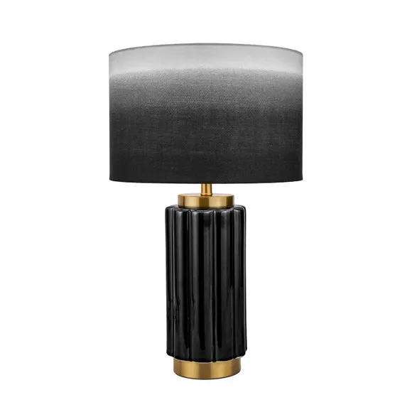 Lushan Scalloped Ceramic Table Lamp 2