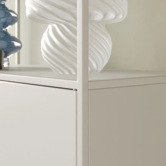 Corin Metal 2 Door Shelving Unit 2