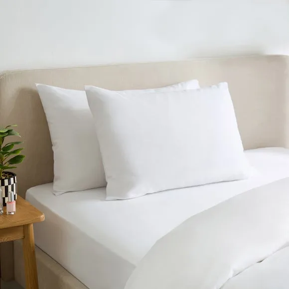 Soft and Easycare Standard Pillowcase Pair
