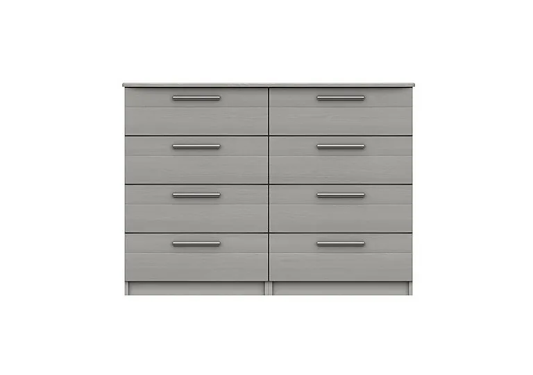 Victoria 8 Drawer Chest - Light Grey
