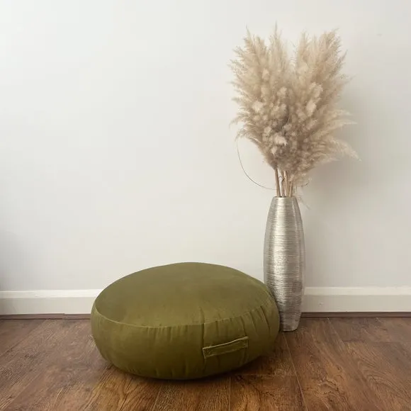 Daro Plush Round Floor Cushion