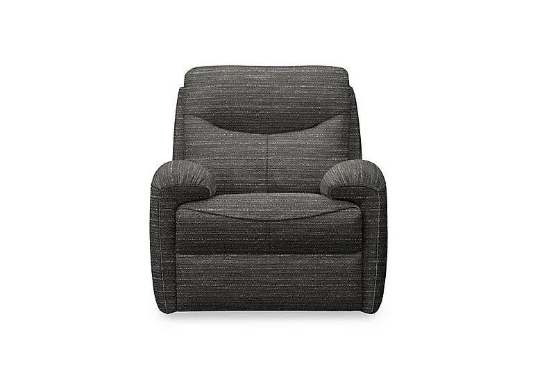 Amesbury Fabric Power Armchair with Power Headrest, Power Lumbar and Heated Seats - Victoria Slate