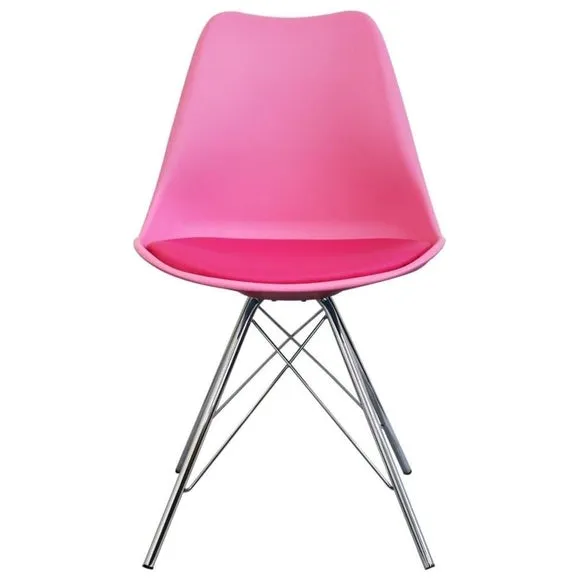 Fusion Living Soho Plastic Dining Chair 3
