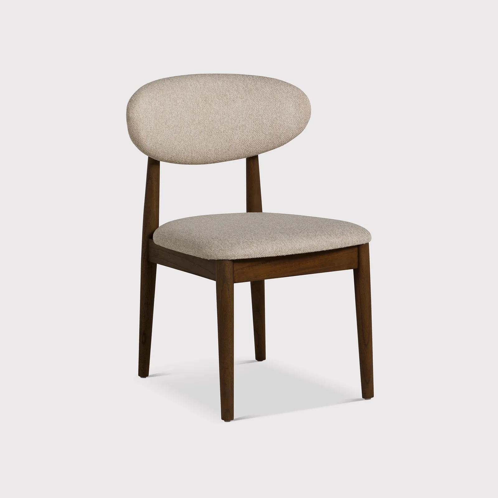 Leda Dining Chair, Grey Fabric | Barker & Stonehouse 2