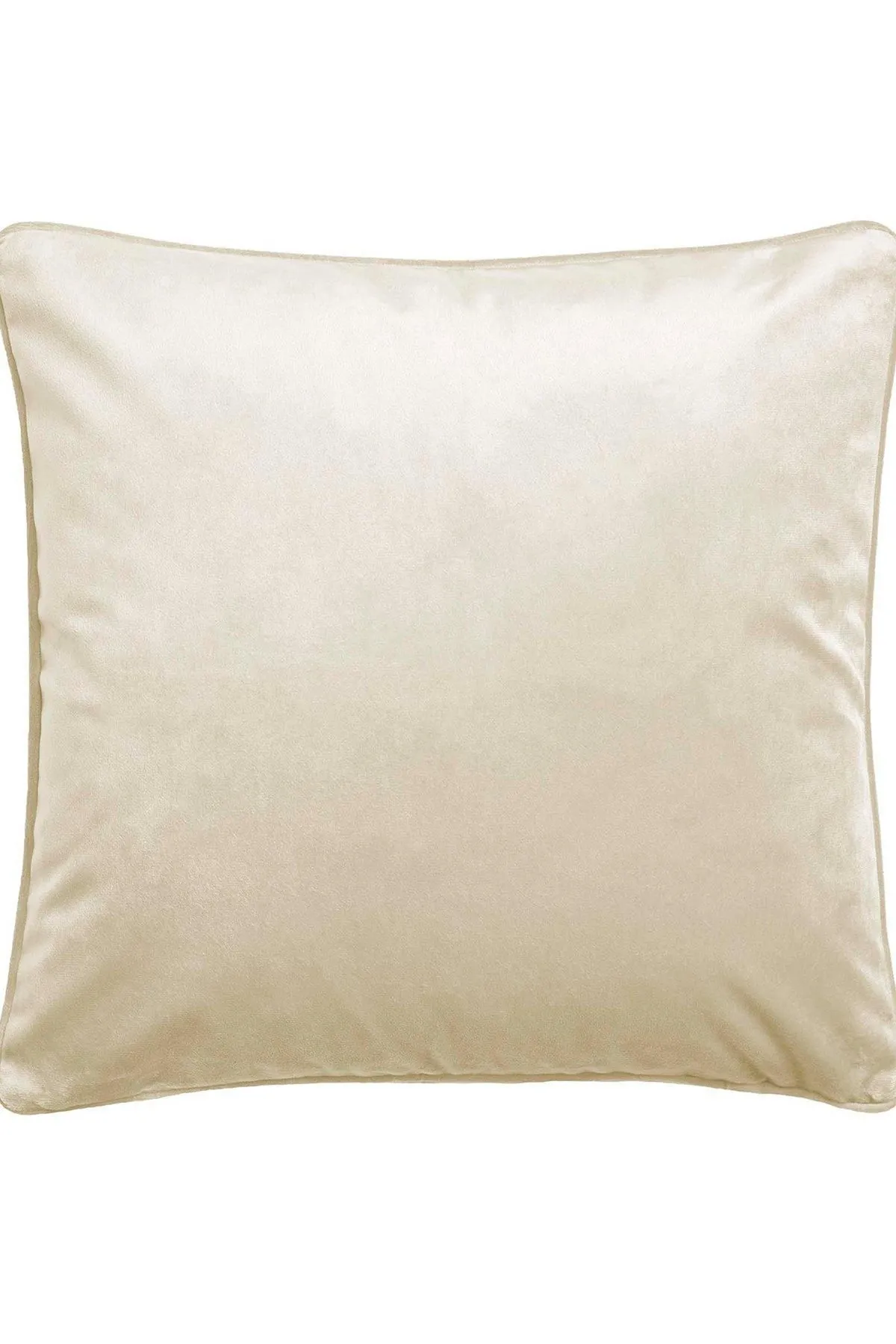 Laurence Llewelyn-Bowen 'Montrose' Luxury Filled Plain Velvet Cushion in Ivory 2