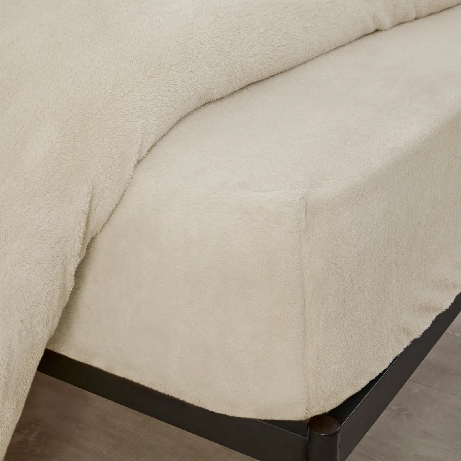Teddy Bear Fitted Sheet Cream