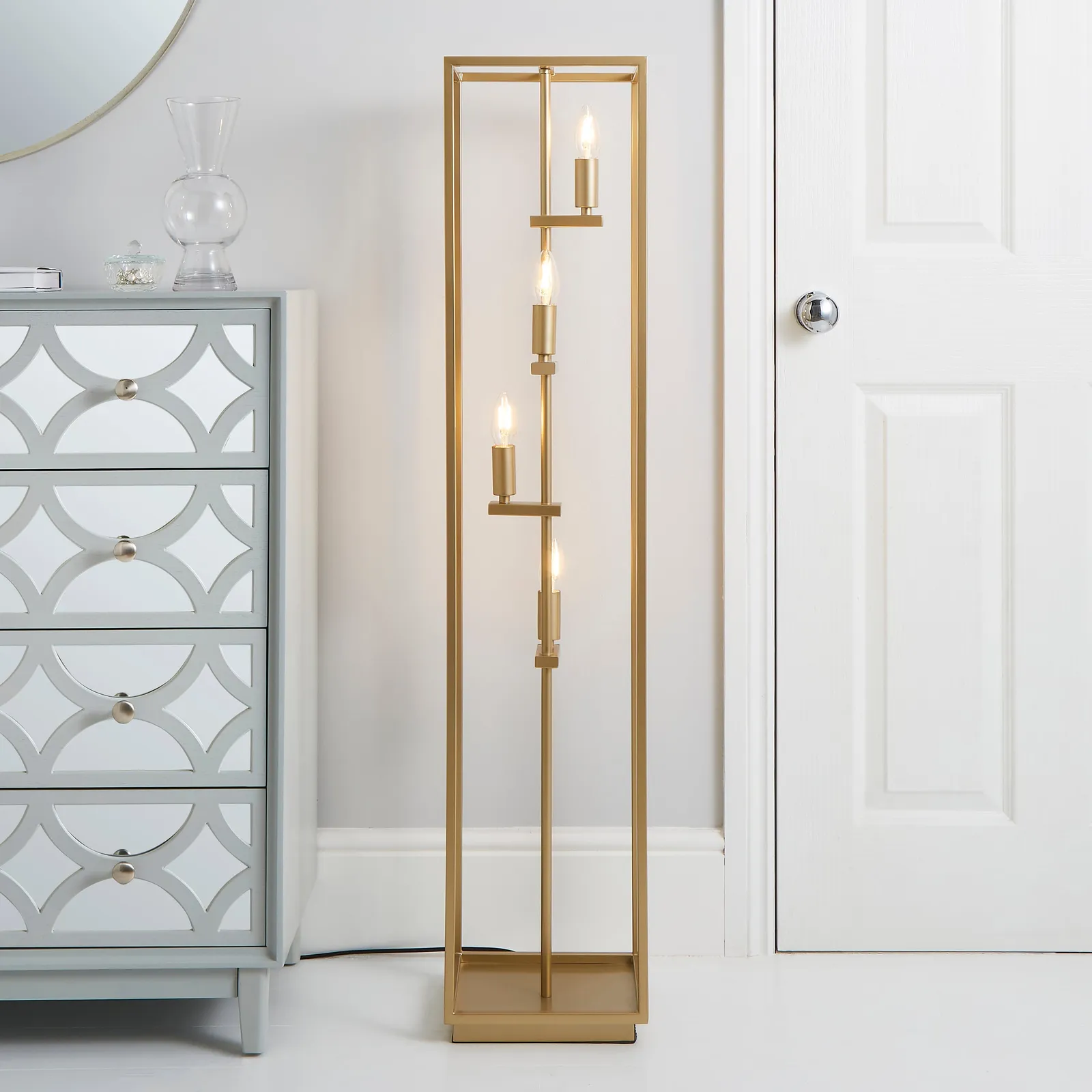 Madrid Floor Lamp Gold
