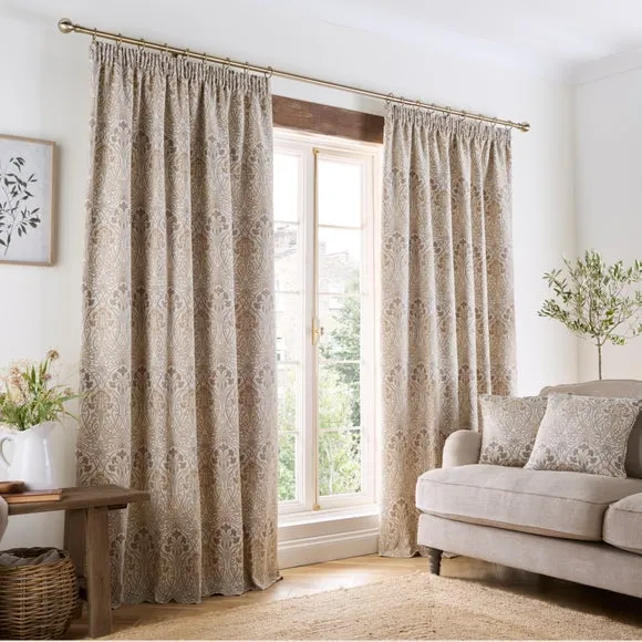 Lucetta Pencil Pleat Curtains (Blackout Available) 2
