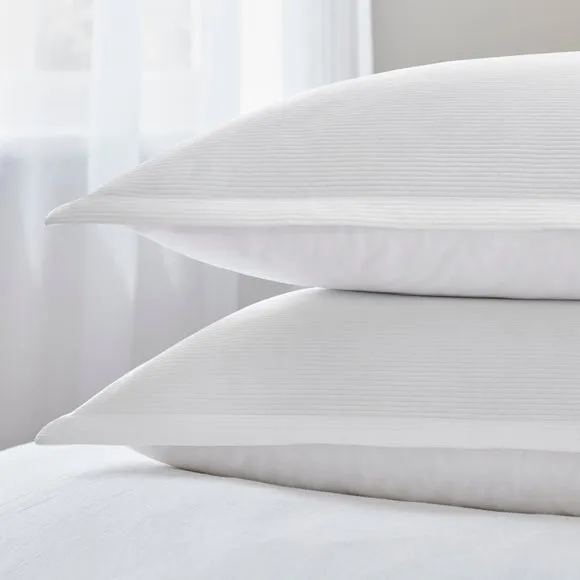 Dorma Purity Tetbury 100% Cotton Duvet Cover and Pillowcase Set 3