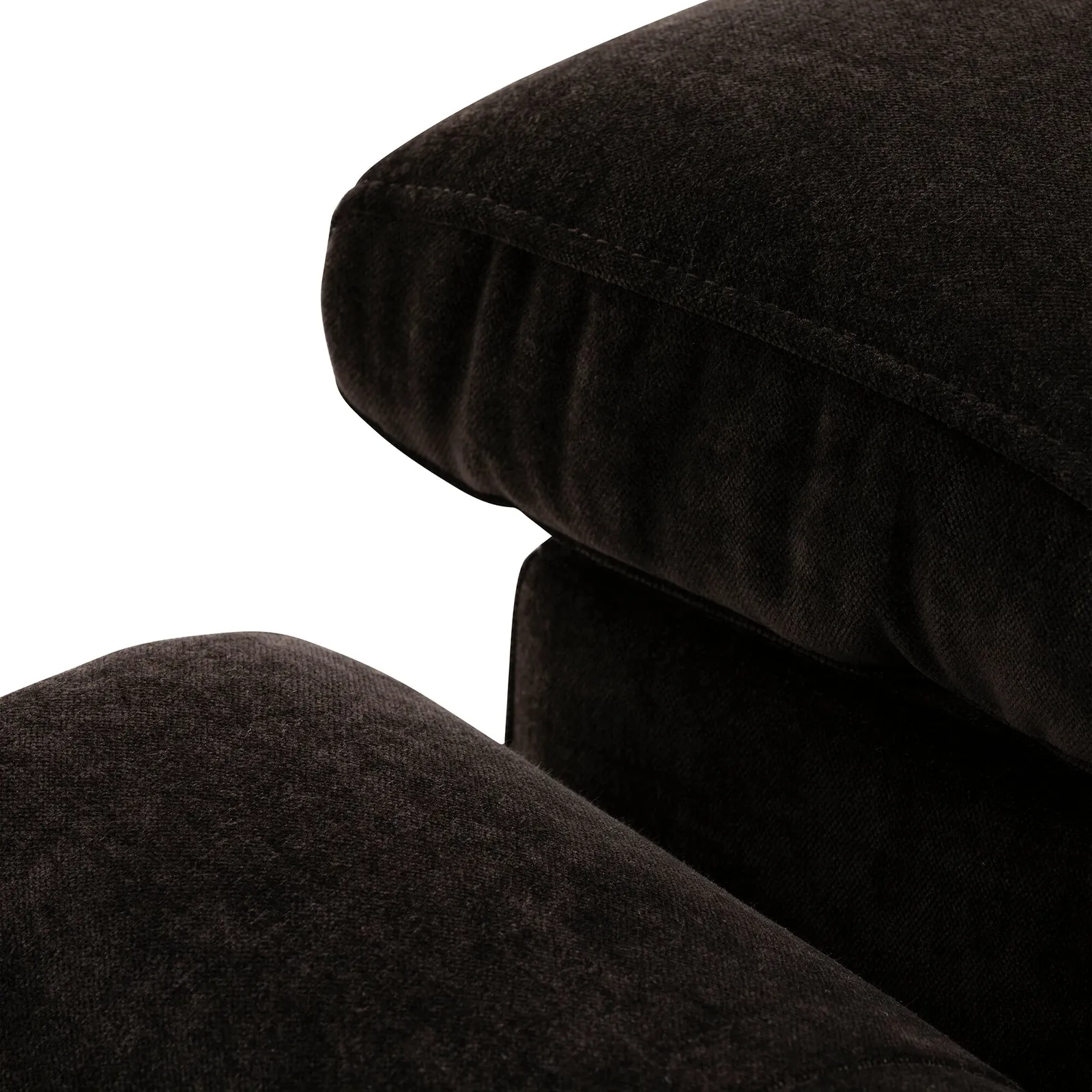 Montgomery 2.5 Power Seater & Headrest, Brown Fabric | Barker & Stonehouse 5