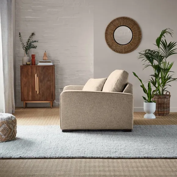 Carson Deep Sit Snuggle Chair, Chunky Multi Weave 5