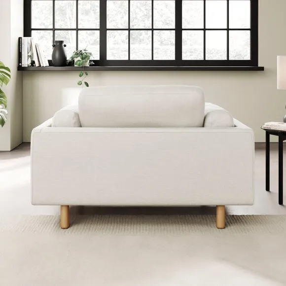 Newton Chenille Soft Texture Snuggle Chair 4