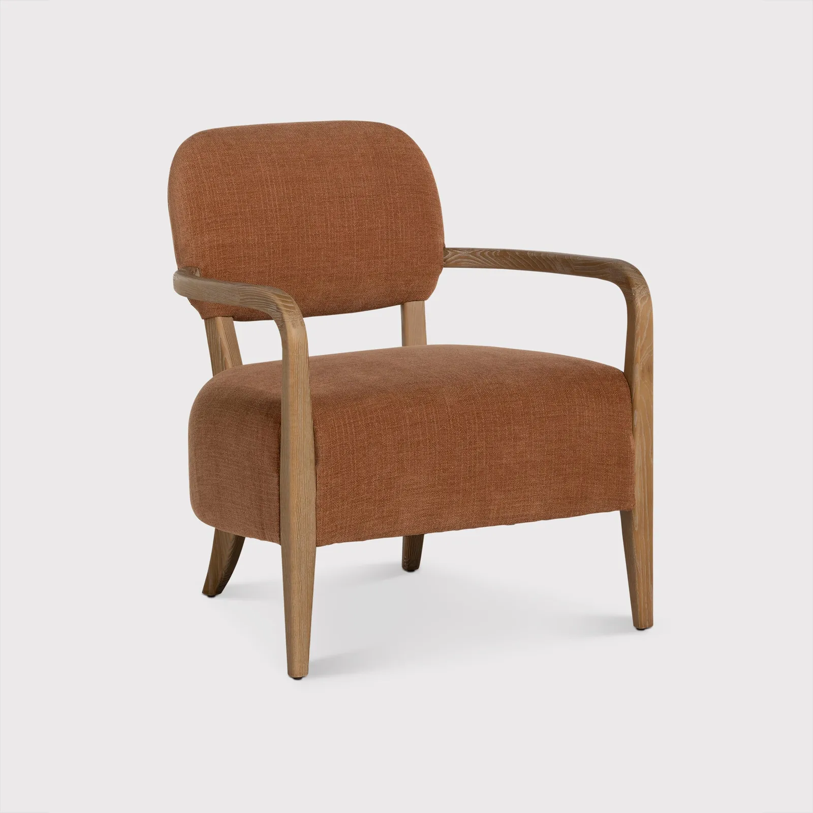 Hartley Armchair, Orange Fabric | Barker & Stonehouse