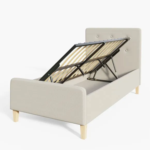 Ashbourne Fabric Side Lift Ottoman Bed Frame 6