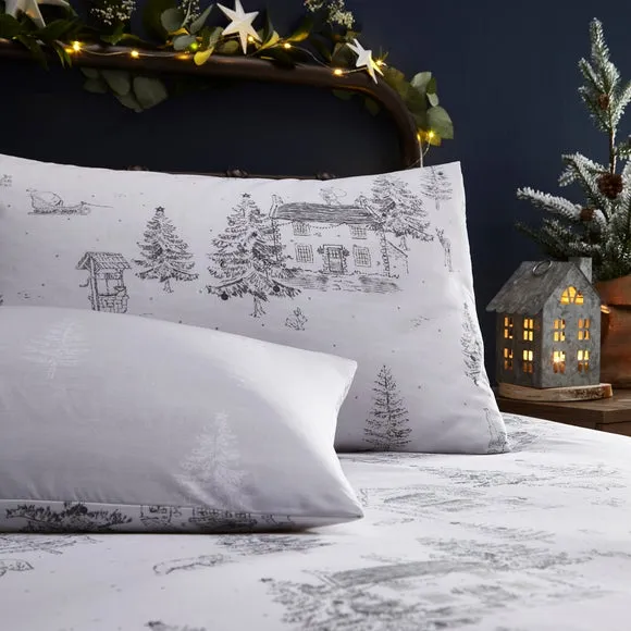 Furn. Midwinter Toile Duvet Cover and Pillowcase Set 3