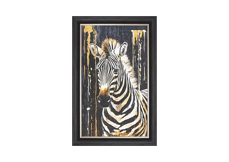 Ziggy Zebra Large Framed Picture