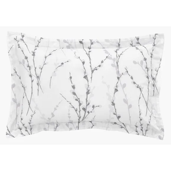 Belle Grey Oxford Pillowcase 3