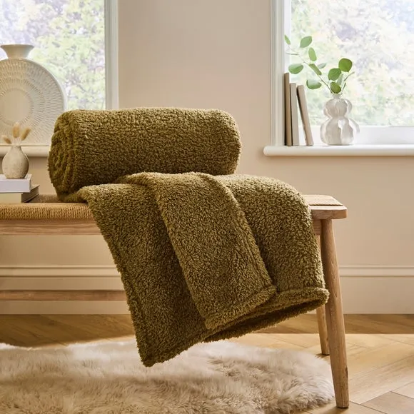 Teddy Bear Throw Blanket 1